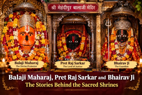 Balaji Maharaj, Pret Raj Sarkar and Bhairav Ji: The Stories Behind the Sacred Shrines